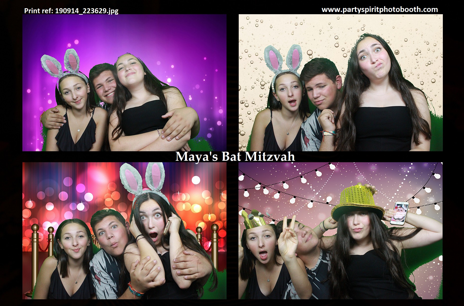 Maya's Bat Mitzvah | View more photos from the event at gallery.partyspiritphotobooth.com/u/PartySpiritPhotoBooth/Mayas-Bat-Mitzvah